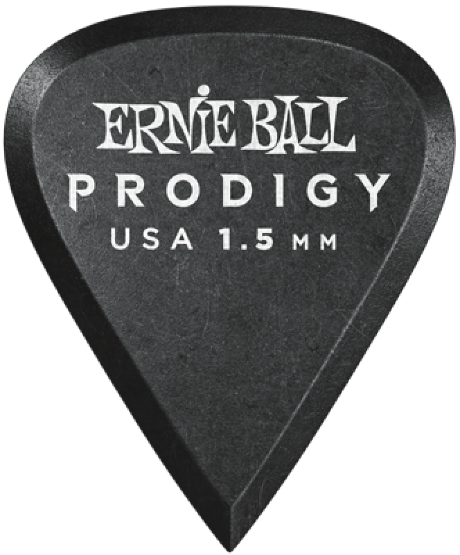 Ernie Ball 9335 Prodigy Sharp Plektren, 1.50mm, 6 Stück